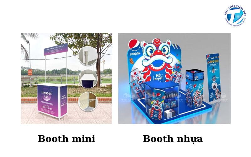  Lựa chọn loại booth phù hợp